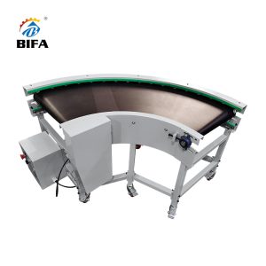 curved conveyor belt