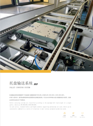 Bifa pallet conveyor