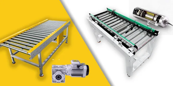 powered roller conveyor vs mdr