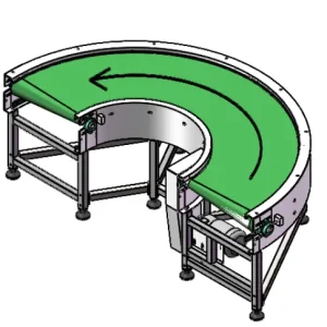 curve belt conveyor