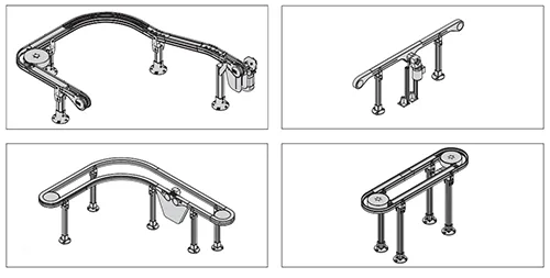 plastic chain conveyor